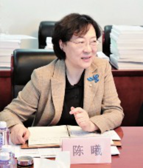 中华国际科学交流基金会理事长陈曦
