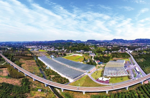 重庆市分行支持的梁平区双桂田园综合体乡村振兴产业发展项目。本版图片由中国农业发展银行/提供