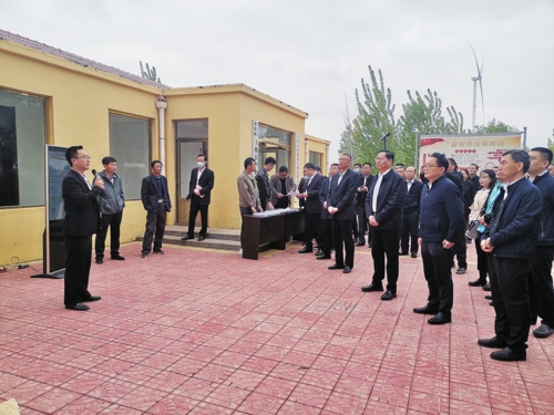 图为德州市农业灌溉用电价格改革(宁津)现场会。王冲/摄