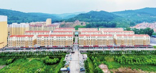 左权县宜居苑易地扶贫搬迁集中安置小区。